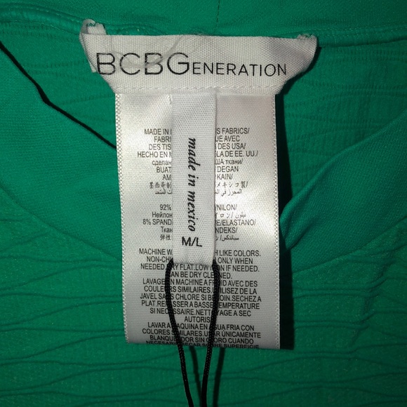 Bcbg generation jade green medium / large dress - Picture 2 of 6